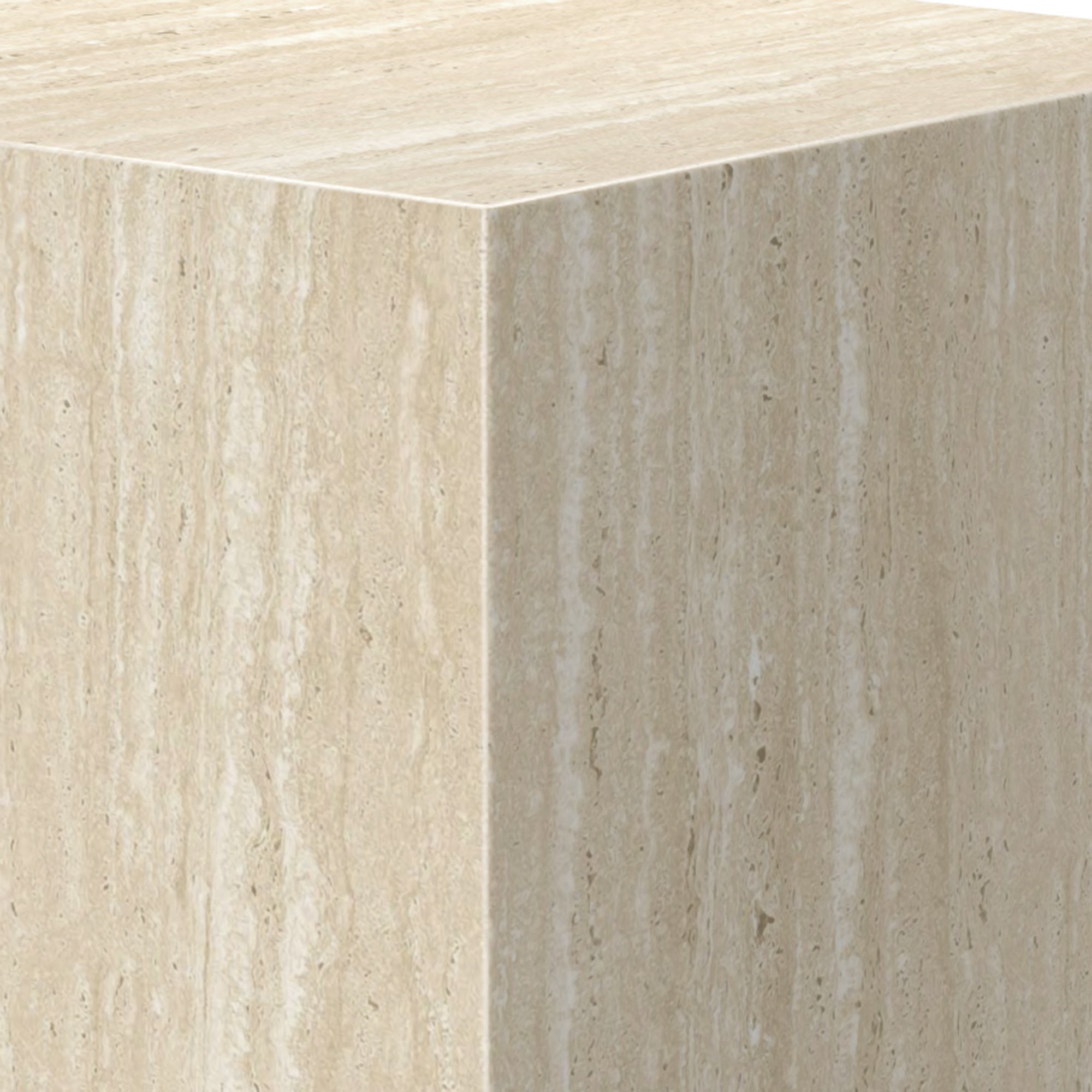 ARTEMIS-SQUARE ACCENT TBL-TRAVERTINE
