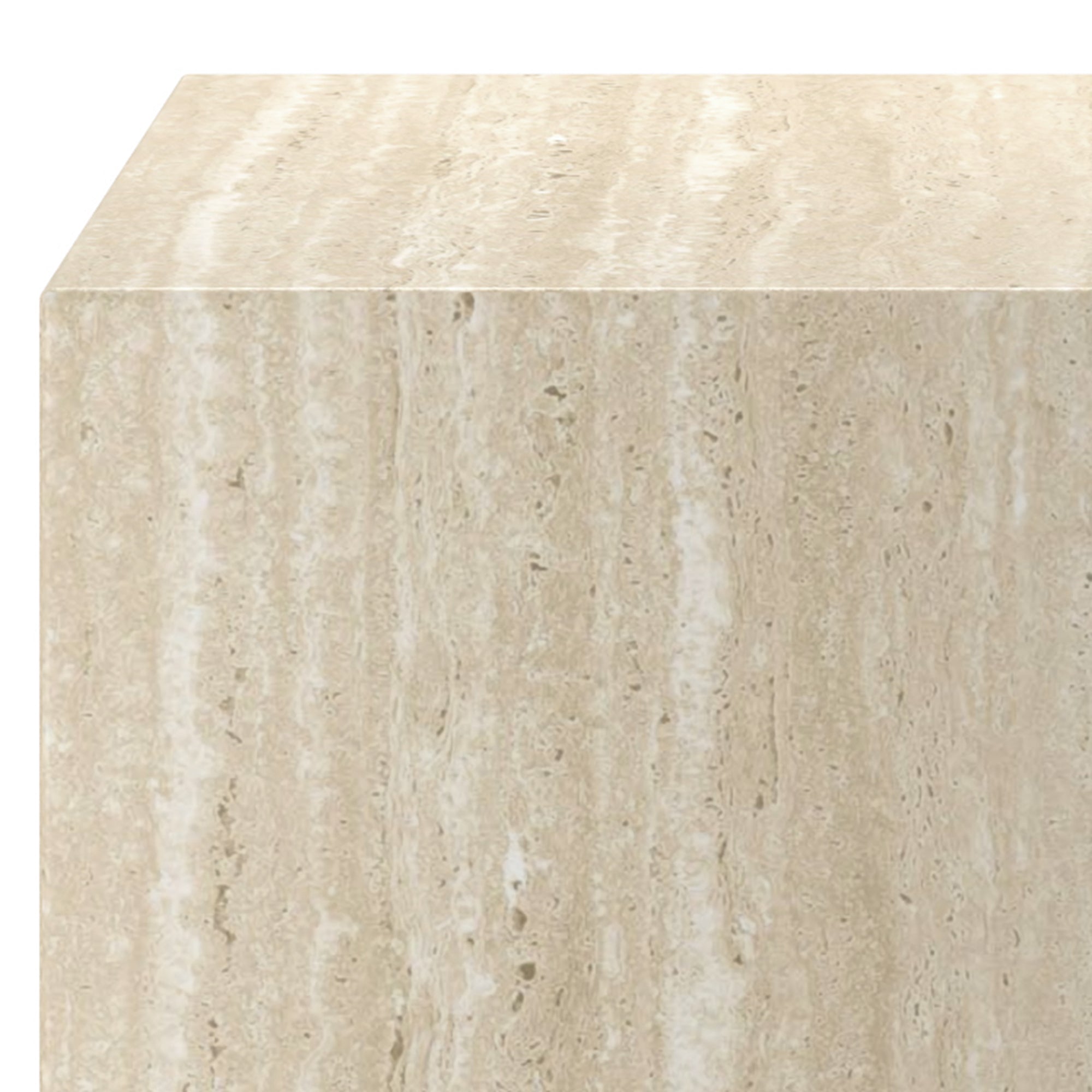 ARTEMIS-SQUARE ACCENT TBL-TRAVERTINE