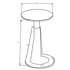 DEVAS-ACCENT TABLE-BLACK