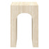ATTICUS-ACCENT TABLE-TRAVERTINE