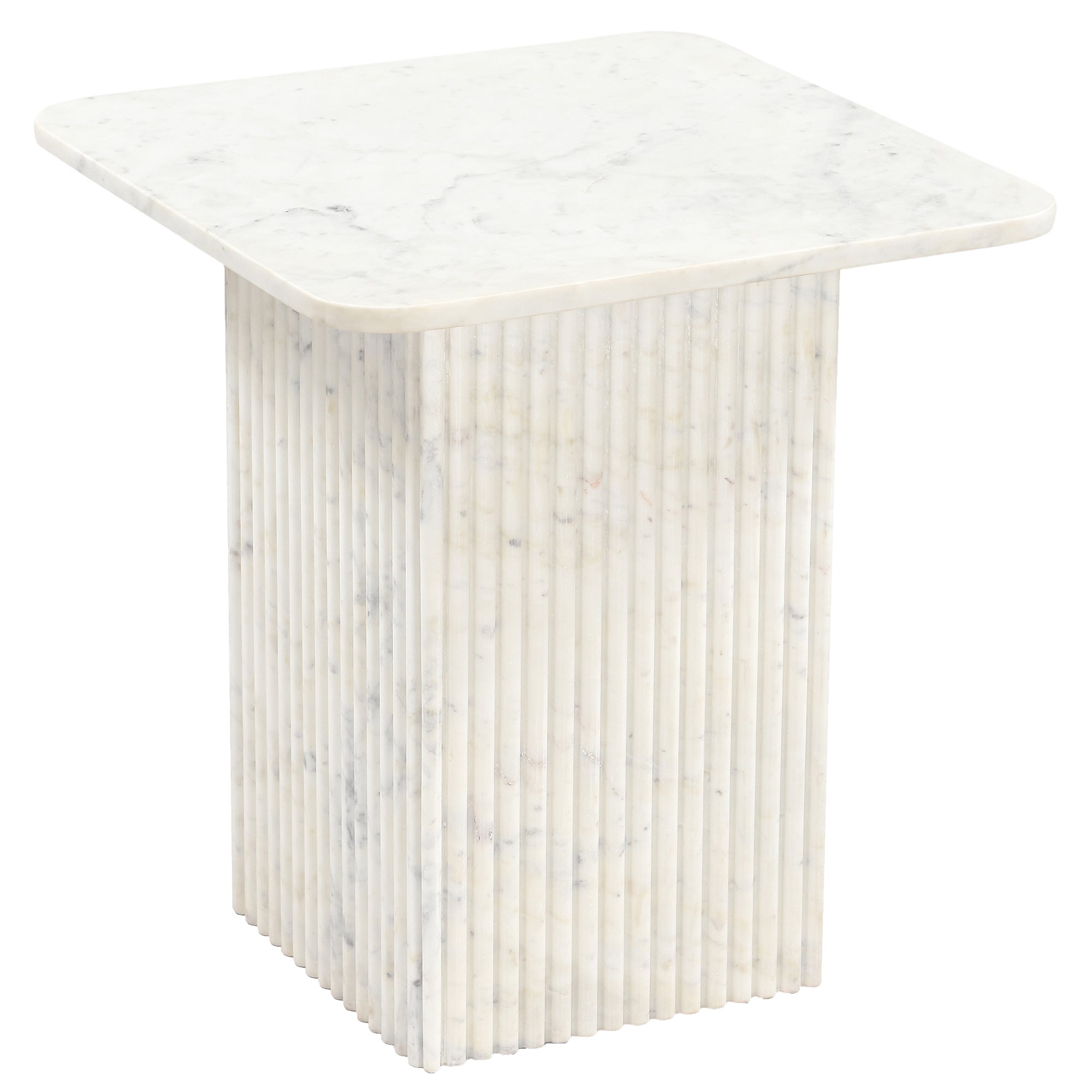 ROLAND-ACCENT TABLE-WHITE