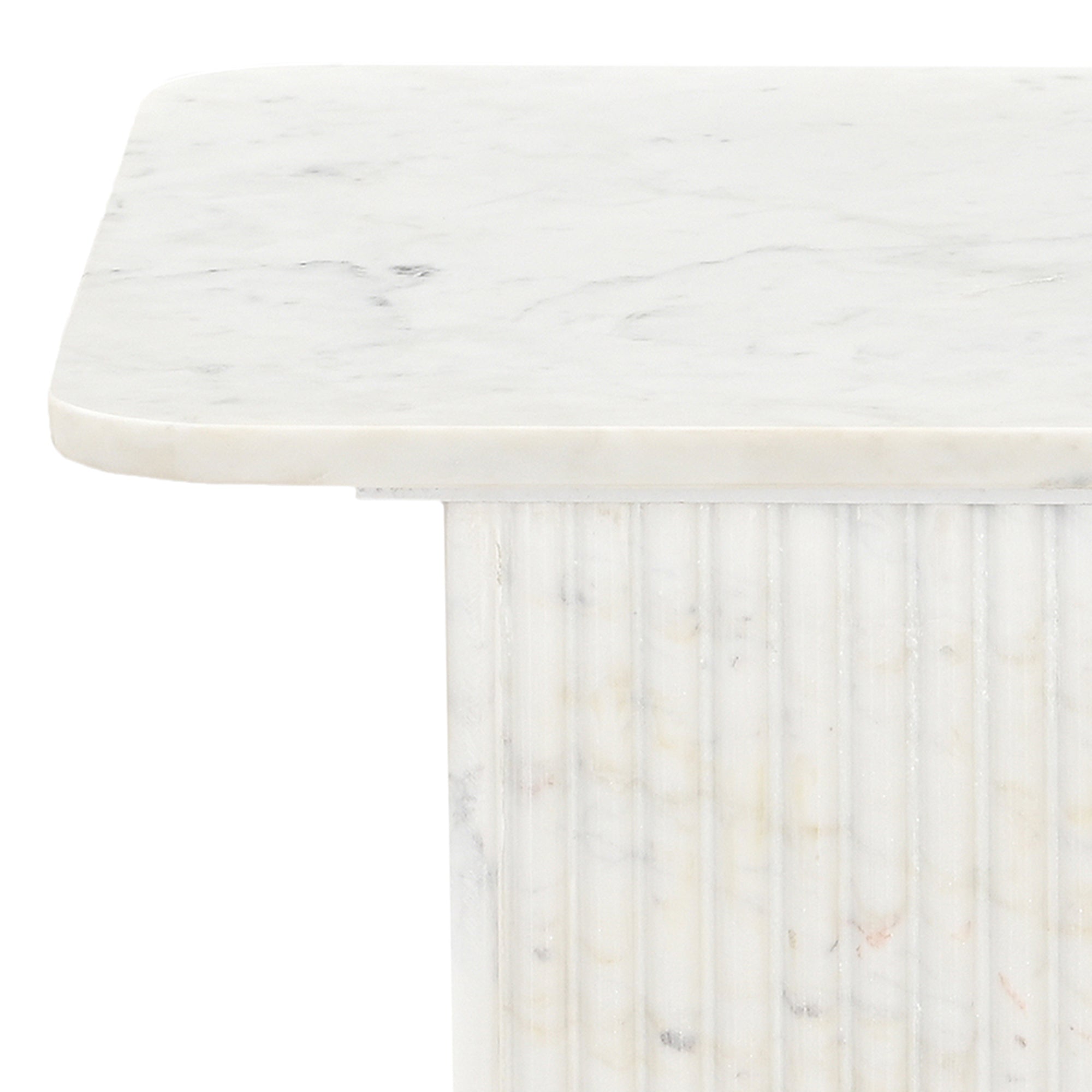 ROLAND-ACCENT TABLE-WHITE