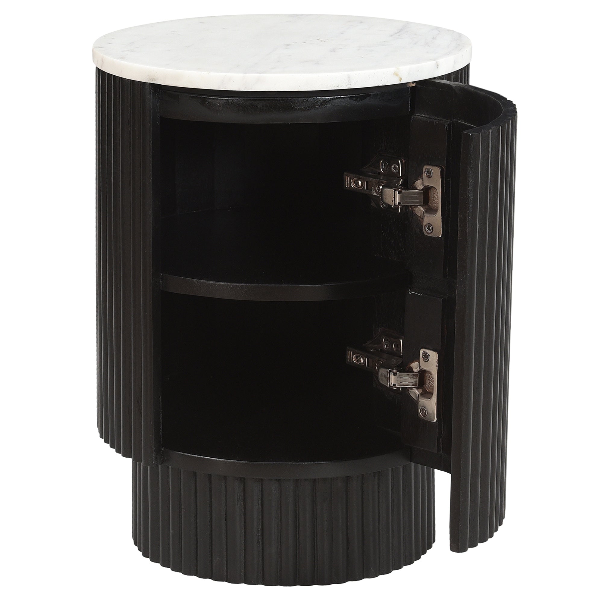 REYNA-ACCENT TABLE-BLACK