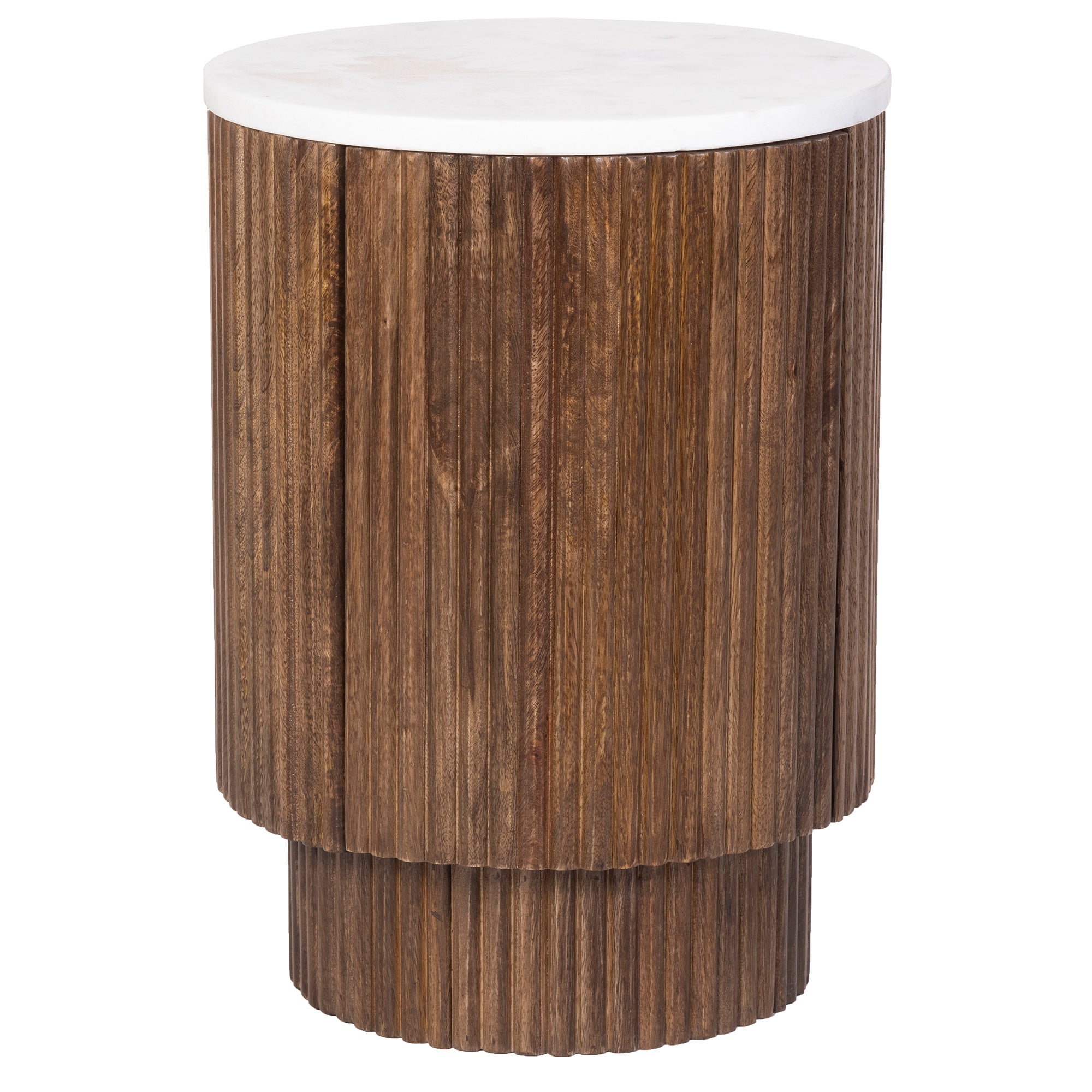 REYNA-ACCENT TABLE-WALNUT