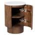 REYNA-ACCENT TABLE-WALNUT