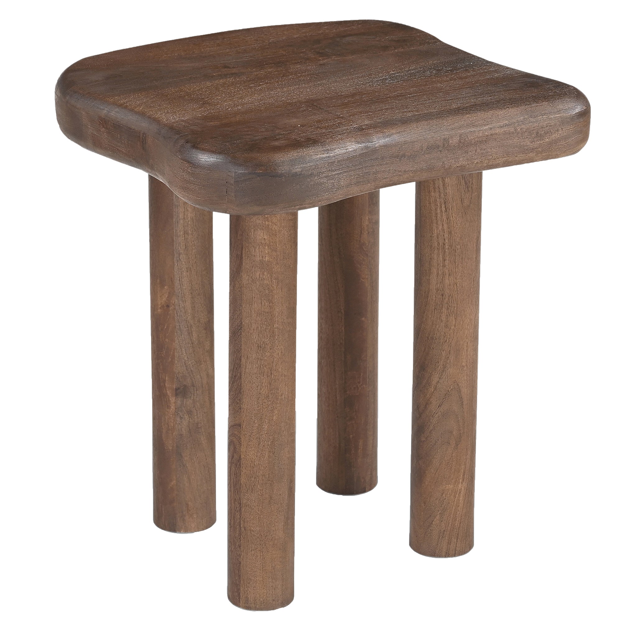 ZALOA-ACCENT TABLE-DARK WALNUT