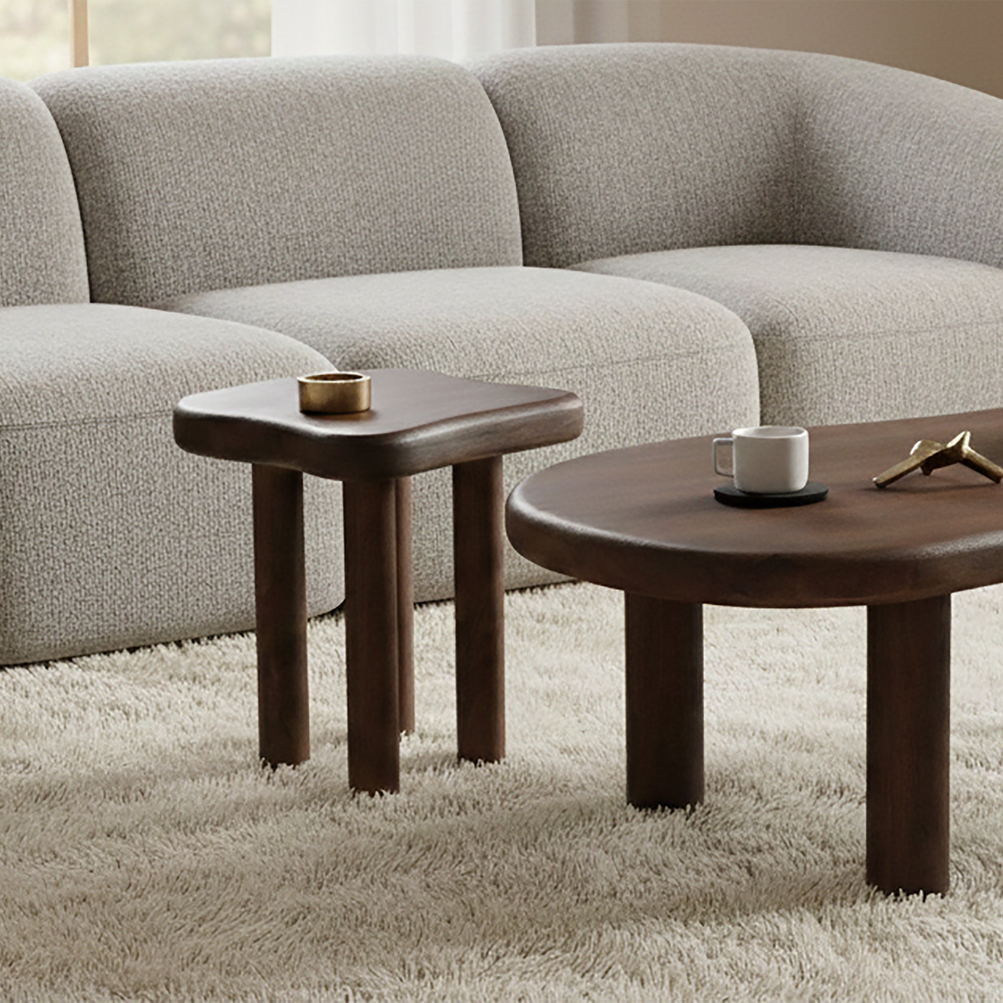 ZALOA-ACCENT TABLE-DARK WALNUT