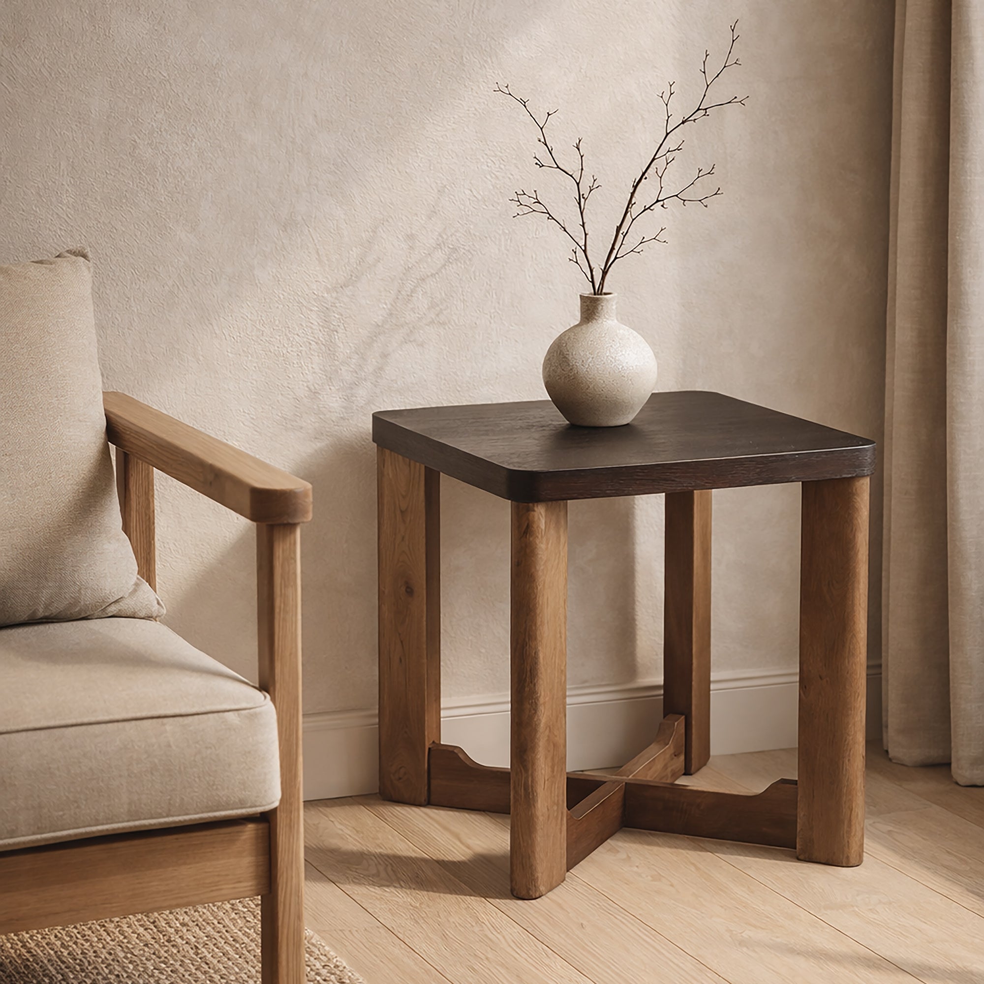 MERANO-ACCENT TABLE-MOCHA