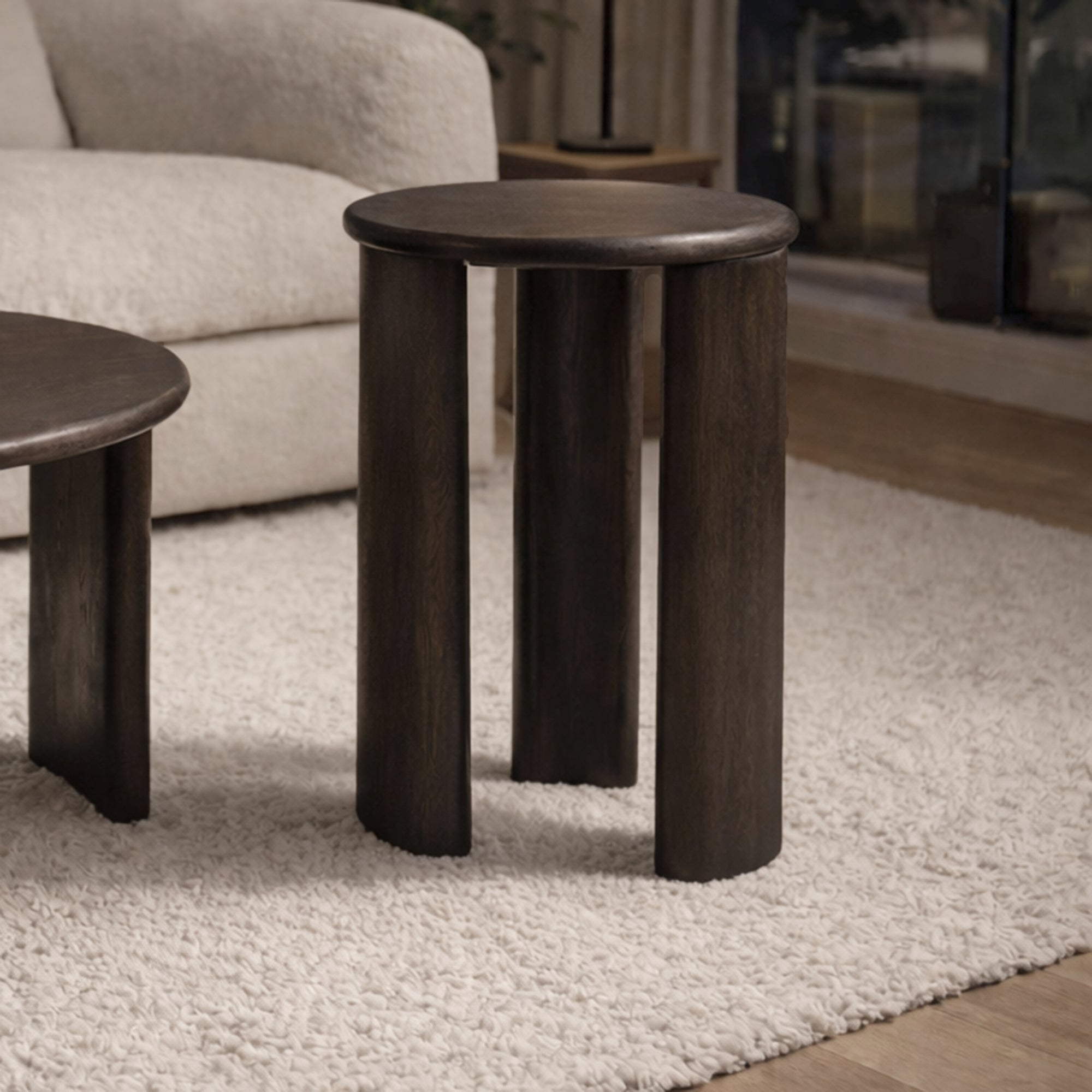 CABOT-ACCENT TABLE-MOCHA