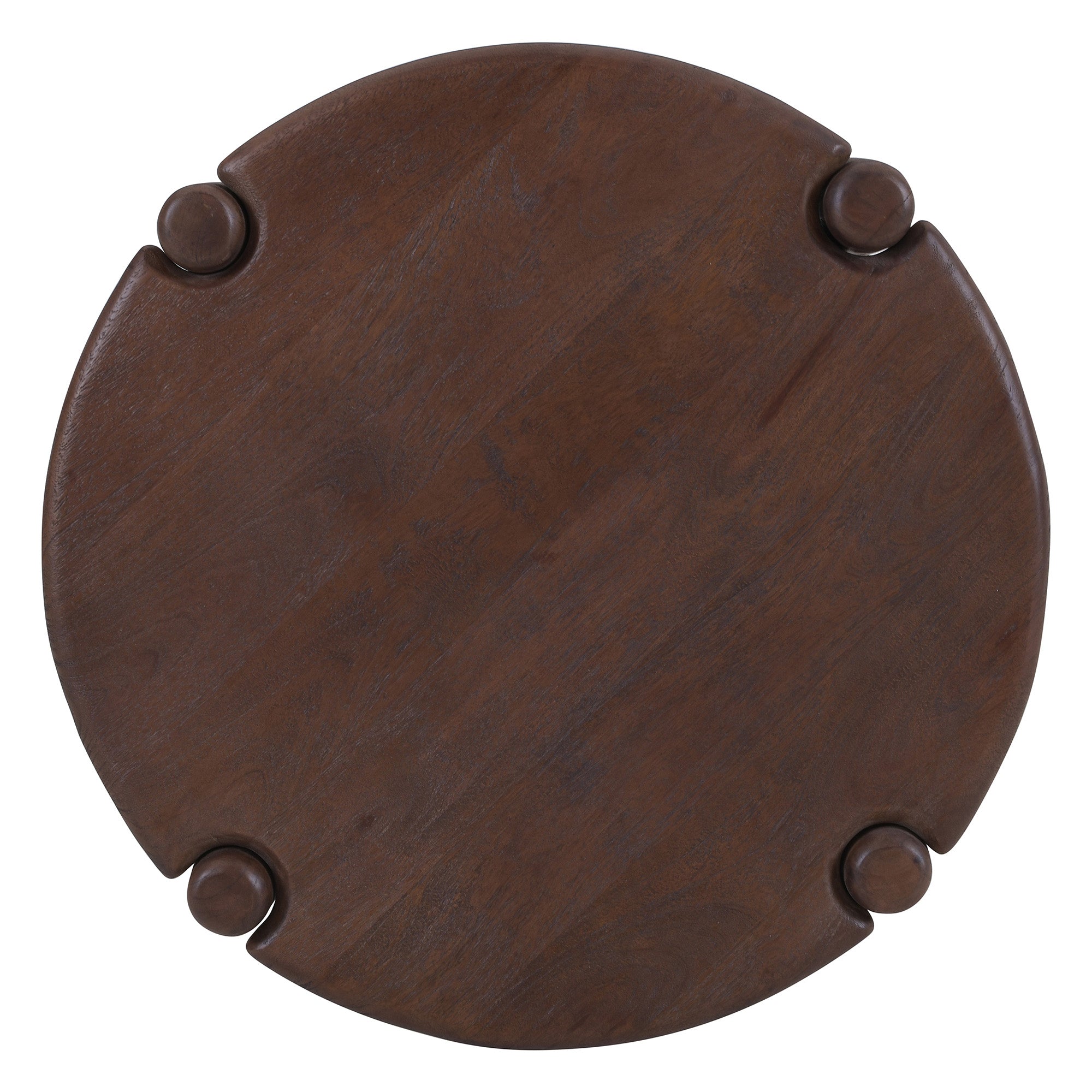 CARLYN-ACCENT TABLE-DARK WALNUT