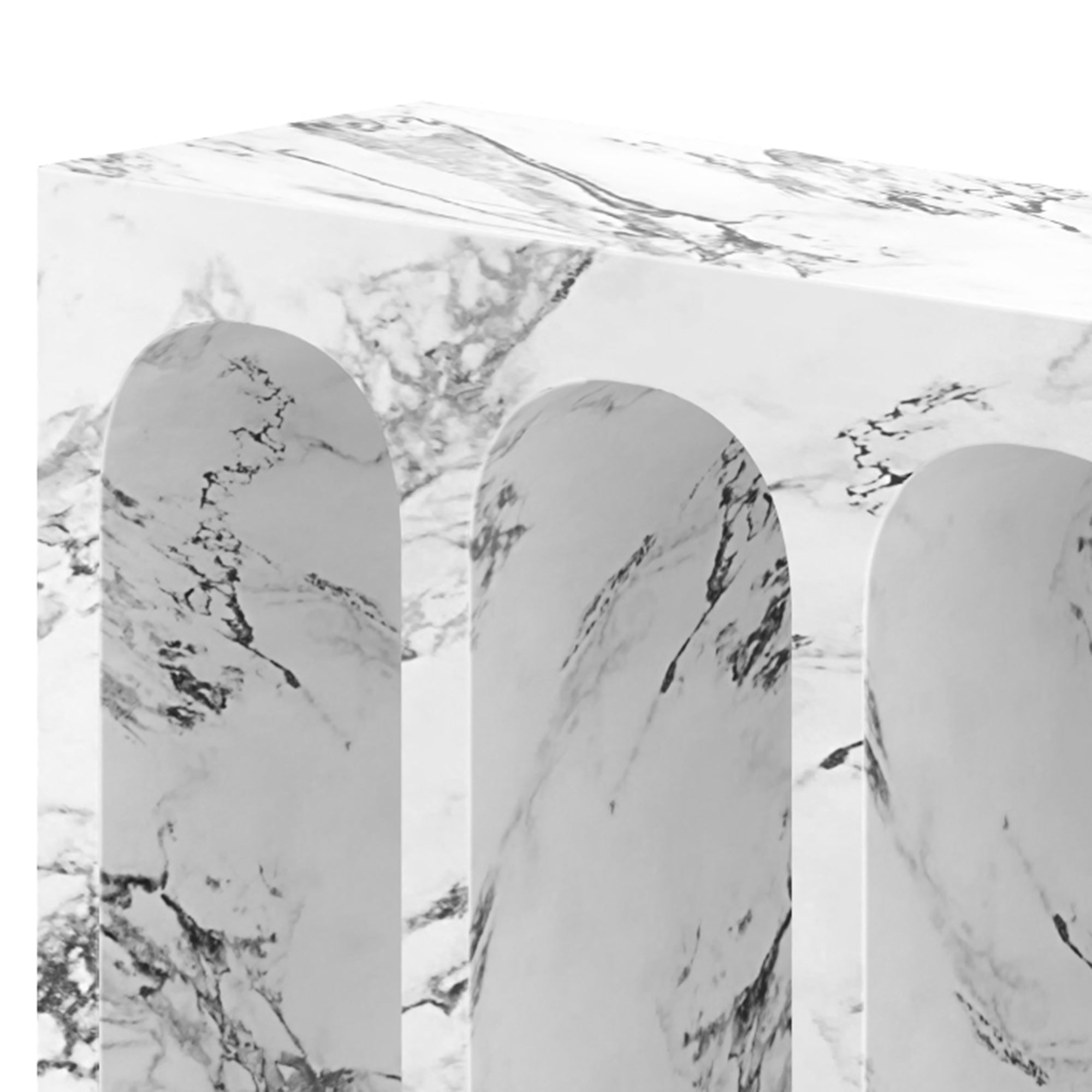 ATTICUS-CONSOLE-BULGARI WHITE