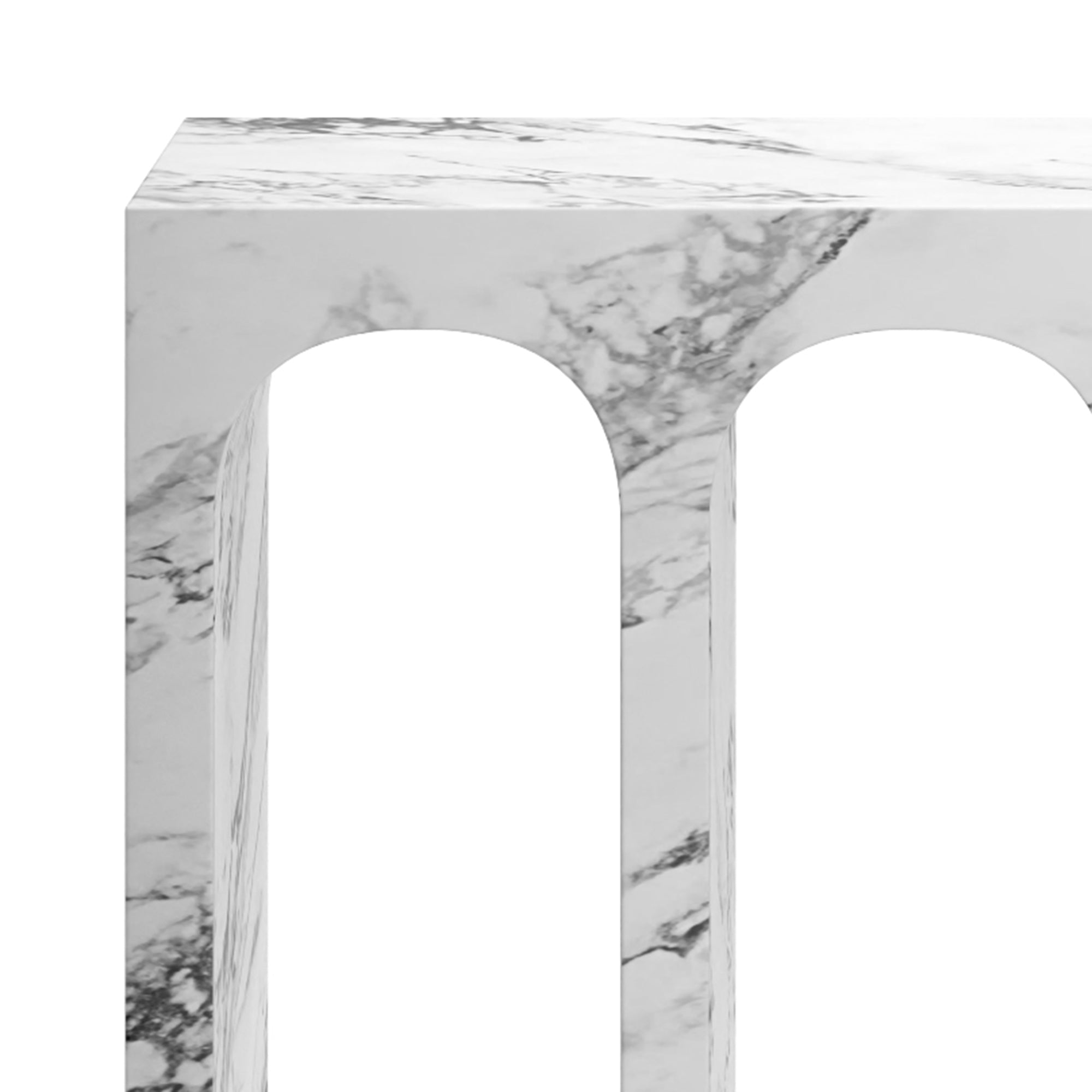 ATTICUS-CONSOLE-BULGARI WHITE