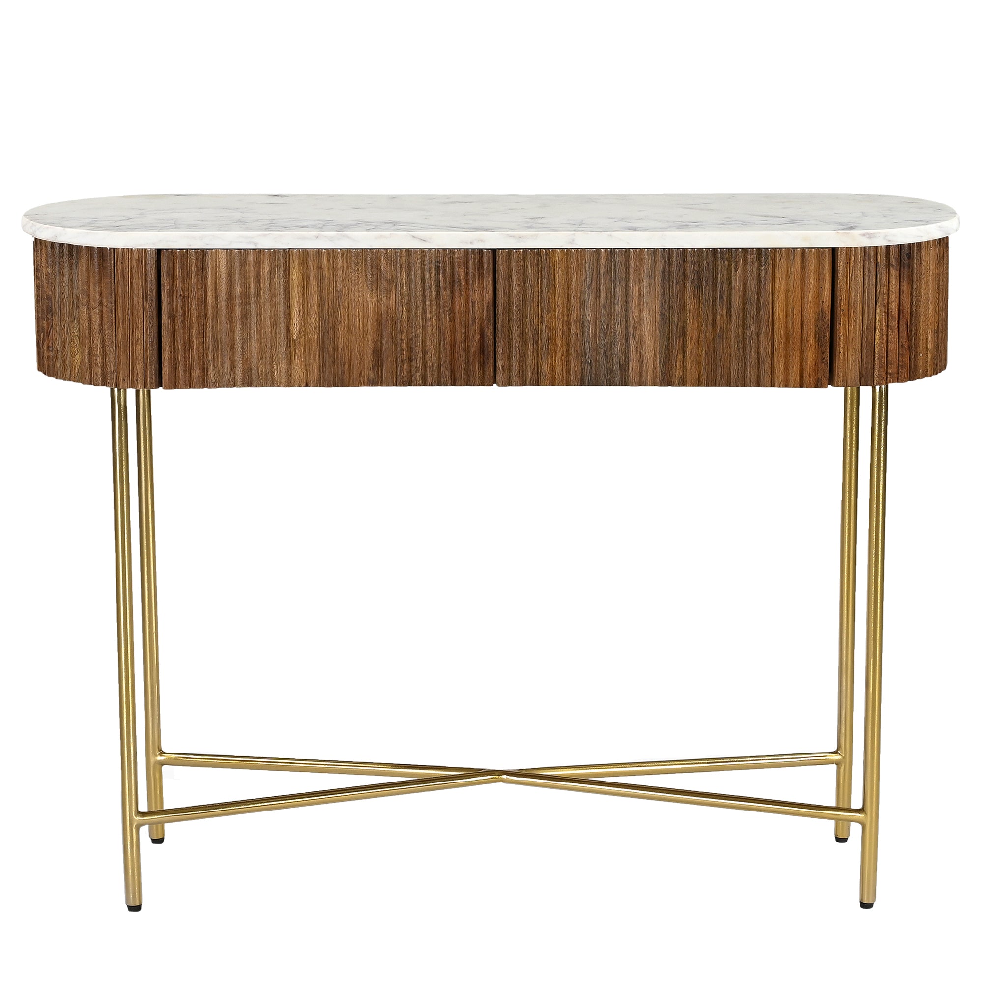 REYNA-CONSOLE TABLE-WALNUT