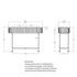 REYNA-CONSOLE TABLE-WALNUT
