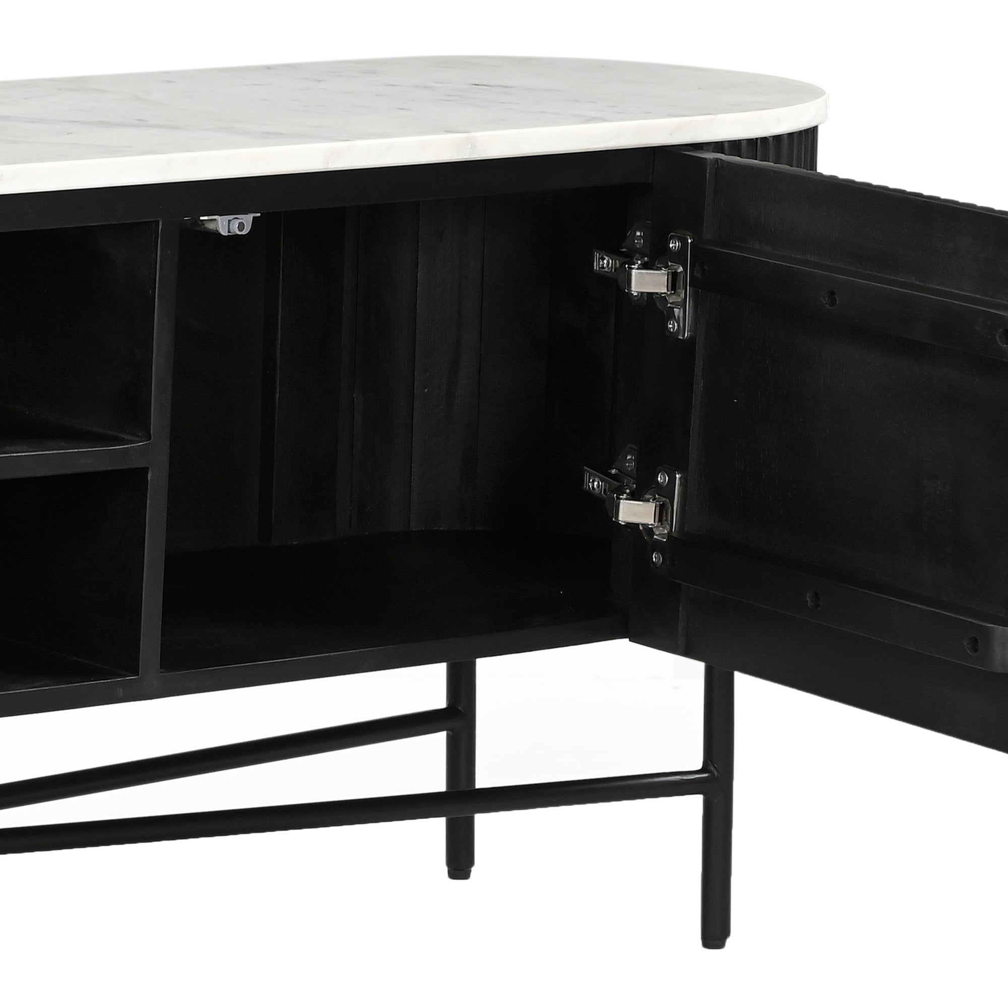 REYNA-MEDIA CABINET-BLACK