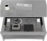 JL Lift Top Coffee Table, Grey, Lift Top, with Storage, 47.5" Wide