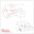 ALFONSO-R/L/H SECT W/BED+STOR,93.125"-BEIGE