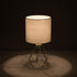 JL TL405 Lamp - Gold and White Table Lamp