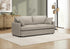 MN-138224G31    Sleeper Sofa, 78" Length, Convertible Sofa Bed, Light Beige Fabric