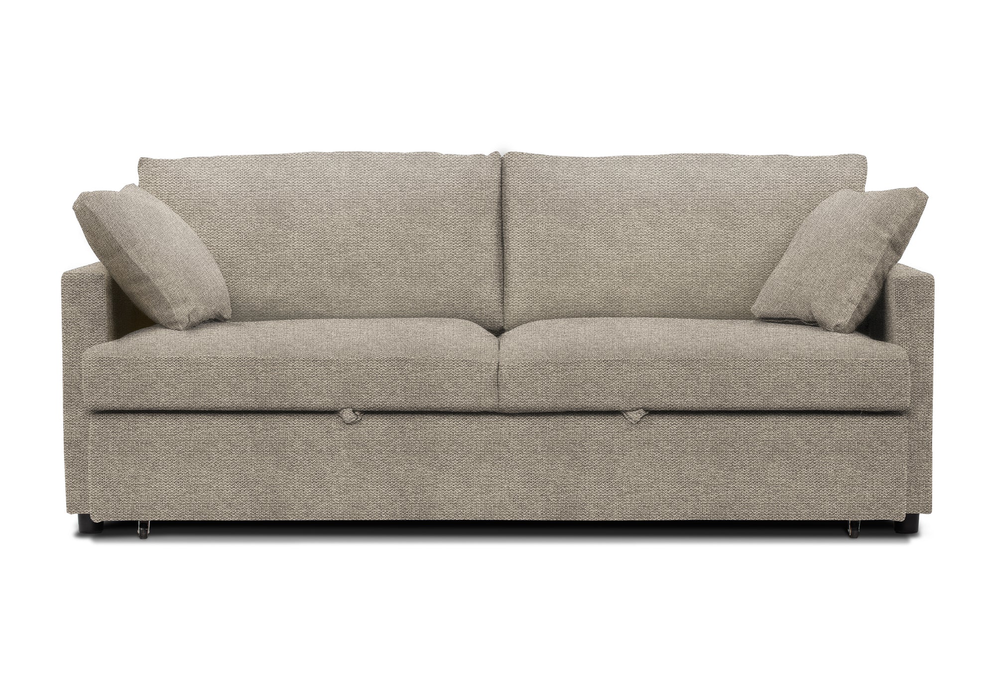 MN-138224G31    Sleeper Sofa, 78" Length, Convertible Sofa Bed, Light Beige Fabric