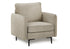 MN-K618K11C04    Chair, 32" Wide, Upholstered, Accent Chair, Beige Fabric, Black Metal Legs