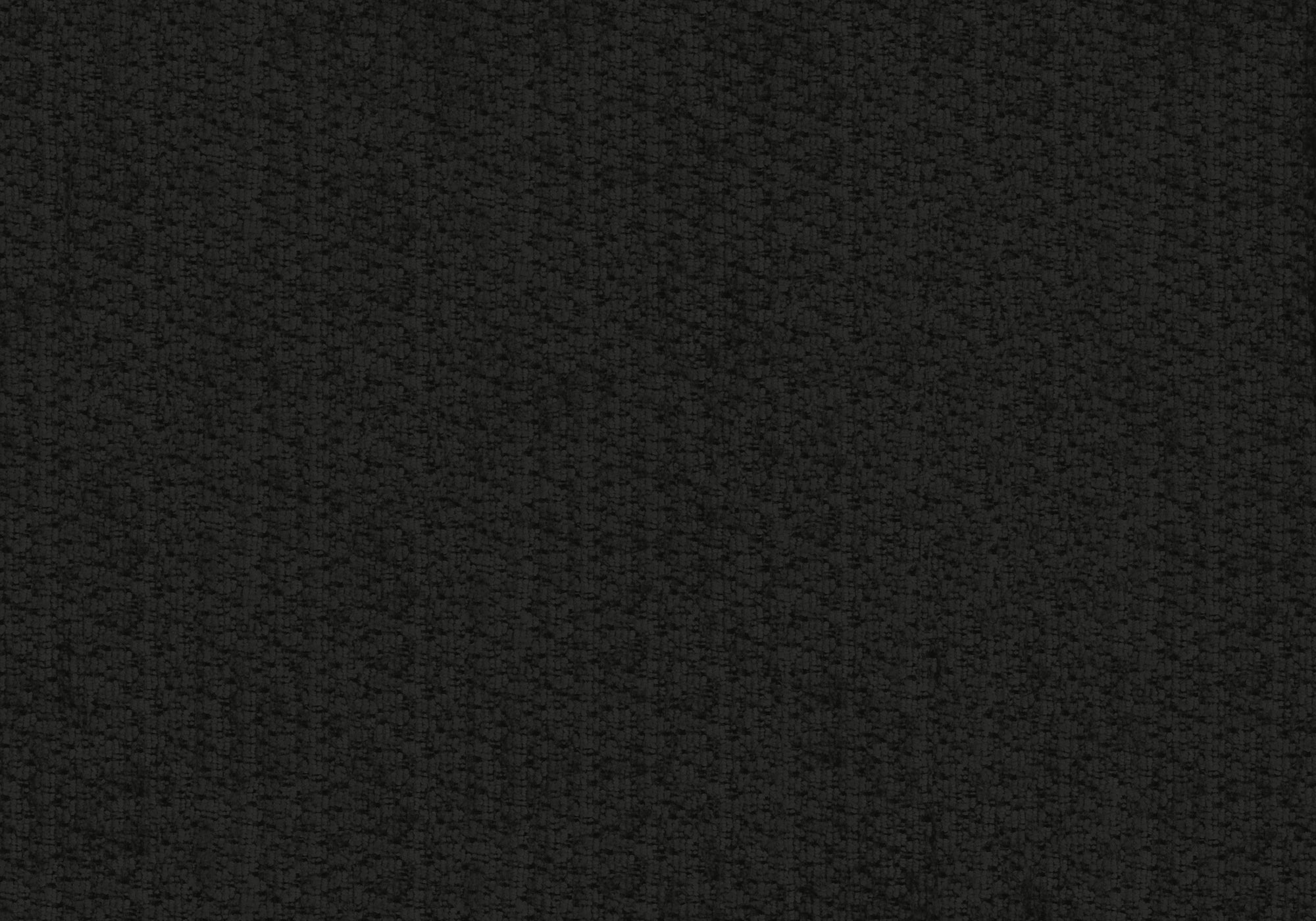 MN-718K15C20    Sofa Sectional, 86" Wide, Upholstered, Black Fabric, Black Metal Legs