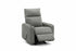MN-728M11019    Reclining Chair, Small, Upholstered, Manual Rocker, Dark Grey Fabric, Contemporary
