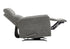MN-728M11019    Reclining Chair, Small, Upholstered, Manual Rocker, Dark Grey Fabric, Contemporary