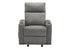MN-728M11019    Reclining Chair, Small, Upholstered, Manual Rocker, Dark Grey Fabric, Contemporary