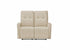 MN-838P12106    Reclining Love Seat, Power Recliner, 2 Seater, 50" Wide, Small, Usb Port Included, Upholstered, Beige Fabric, Contemporary, Modern