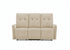 MN-858P13106    Reclining Sofa, Power Recliner, 70" Wide, 3 Seater, Usb Port Included, Small, Beige Fabric, Contemporary, Modern