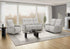 MN-868P13451    Reclining Sofa, Power Recliner, 70" Wide, 3 Seater, Usb Port Included, Small, Light Grey Fabric, Contemporary