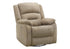 MN-L878P21406    Reclining Chair, Usb Ports Included, Large, Upholstered, Beige Fabric, Transitional