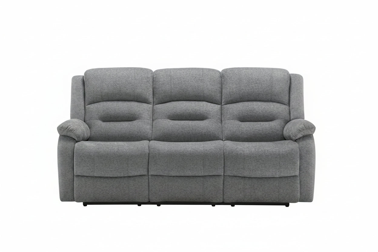 MN-C948P23418    Reclining Sofa, 3 Seater, 70" Wide, Power Recliner, Small, Usb Port Included, Transitional