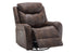 MN-C948P31061    Reclining Chair, Power Recliner, 37" Wide, Glider, Swivel, Faux Leather, Usb Ports Included, Brown Leather-look, Transitional