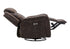 MN-C948P31061    Reclining Chair, Power Recliner, 37" Wide, Glider, Swivel, Faux Leather, Usb Ports Included, Brown Leather-look, Transitional