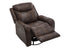 MN-C948P31061    Reclining Chair, Power Recliner, 37" Wide, Glider, Swivel, Faux Leather, Usb Ports Included, Brown Leather-look, Transitional