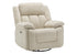 MN-998P41102    Reclining Chair, 39" Wide, Power Recliner, Glider, Swivel, Oversized, Upholstered, Usb Ports Included, Beige Fabric, Transitional