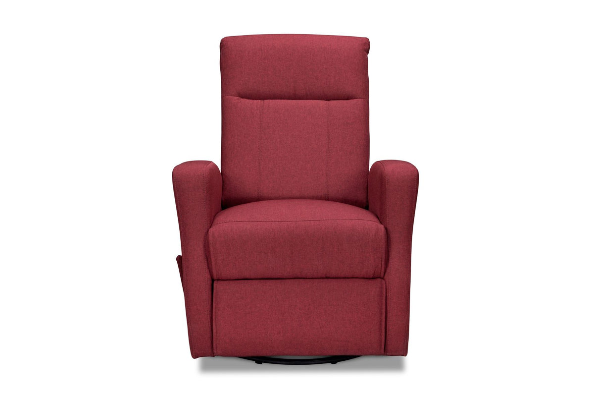 Red Swivel Glider Recliner MZ-9807N RED