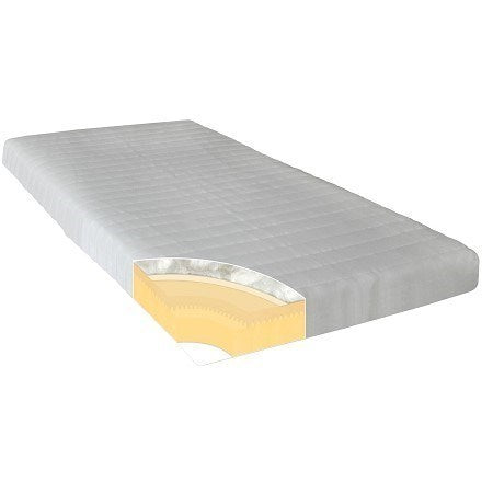 4" Thick Foam Mattress, Single Size, White Covering, Roll Pack, Cash and Carry Only, Delivery NOT Available