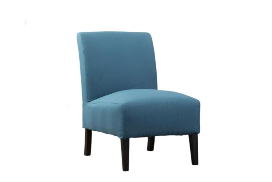 MZ-453 Accent Chair, Blue, Fabric