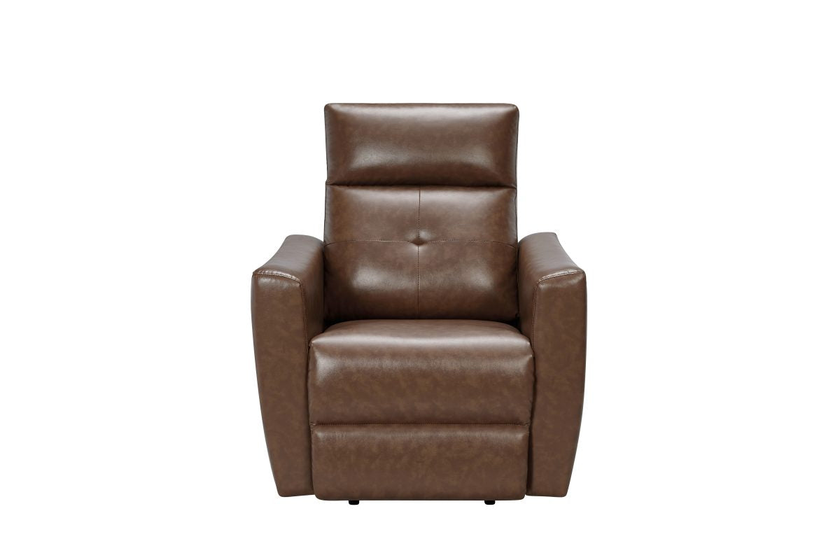 TUS-1032 Power Recliner, Lift Chair, Brown, Faux Leather