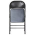 JL Folding Chair, Grey, Padded, Folding Chair, Grey, Metal Frame