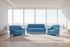 REL 1650 Sofa Set, 3Pc, Deep Button Tufting, Many Fabric & Colour Choices, Canadian Made