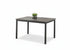 T-1526 Dining Table, 48" Grey Top, Gun Metal Grey Frame