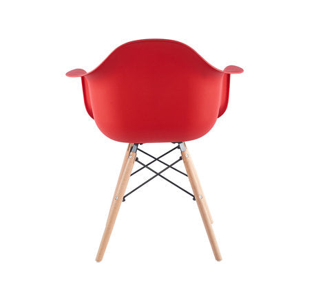 Chair Only - Red Eiffel Armchair - JL Eiffel R