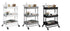 Storage Cart on Wheels, 3-Tier Metal in 3 Colours - ITY Cart