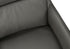 MN-481116    Dining Chair, 34" Height, Set Of 2, Upholstered, Side, Dining Room, Kitchen, Grey Leather Look, Black Metal, Contemporary, Modern