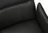 MN-A561125    Dining Chair, 36" Height, Set Of 2, Upholstered, Side, Dining Room, Kitchen, Black Leather Look, Black Metal, Contemporary, Modern