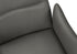 MN-A561126    Dining Chair, 36" Height, Set Of 2, Upholstered, Side, Dining Room, Kitchen, Grey Leather Look, Black Metal, Contemporary, Modern